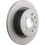 Brembo KT00794 Brembo ceramic brake pad and UV coated solid  brake disc kit