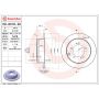 Brembo KT00839 Brembo ceramic brake pad and standard solid  brake disc kit