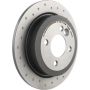 Brembo 08.9163.1X Premium UV Coated Rear Xtra Cross Drilled Brake Rotor