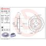 Brembo 08.9163.1X Premium UV Coated Rear Xtra Cross Drilled Brake Rotor
