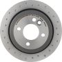 Brembo 08.9163.1X Premium UV Coated Rear Xtra Cross Drilled Brake Rotor