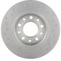 Brembo 08.9460.4X Premium UV Coated Rear Xtra Cross Drilled Brake Rotor
