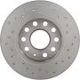 Brembo 08.9488.1X Premium UV Coated Rear Xtra Cross Drilled Brake Rotor