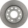 Brembo 08.9488.1X Premium UV Coated Rear Xtra Cross Drilled Brake Rotor