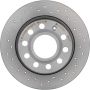 Brembo 08.9502.1X Premium UV Coated Rear Xtra Cross Drilled Brake Rotor