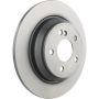 Brembo KT00B34 Brembo ceramic brake pad and UV coated solid  brake disc kit