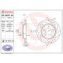 Brembo 08.9975.2X Premium UV Coated Rear Xtra Cross Drilled Brake Rotor
