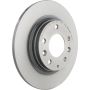 Brembo 08.A112.11 Brembo UV Coated Solid Brake Rotor