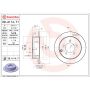 Brembo KT00970 Brembo ceramic brake pad and UV coated solid  brake disc kit