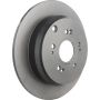 Brembo 08.A355.11 Brembo UV Coated Solid Brake Rotor