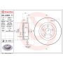 Brembo 08.A403.11 Brembo UV Coated Solid Brake Rotor