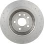 Brembo 08.A540.1X Premium UV Coated Rear Xtra Cross Drilled Brake Rotor