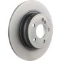 Brembo 08.A612.41 Brembo UV Coated Solid Brake Rotor