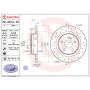 Brembo 08.A612.4X Premium UV Coated Xtra Cross Drilled Brake Rotor
