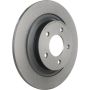 Brembo 08.A711.11 Brembo UV Coated Solid Brake Rotor