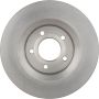 Brembo 08.A711.11 Brembo UV Coated Solid Brake Rotor