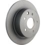 Brembo 08.A715.11 Brembo UV Coated Solid Brake Rotor