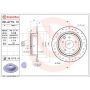 Brembo 08.A715.1X Premium UV Coated Xtra Cross Drilled Brake Rotor