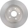 Brembo 08.A863.11 Brembo UV Coated Solid Brake Rotor