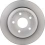 Brembo 08.A863.11 Brembo UV Coated Solid Brake Rotor