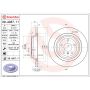 Brembo 08.A957.11 Brembo UV Coated Solid Brake Rotor