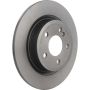 Brembo 08.B348.41 Brembo UV Coated Solid Brake Rotor