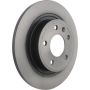 Brembo 08.B351.11 Brembo UV Coated Solid Brake Rotor