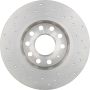 Brembo 08.B413.1X Premium UV Coated Rear Xtra Cross Drilled Brake Rotor