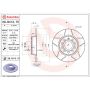 Brembo 08.B413.75 Premium Max Slotted UV Coated Rotor