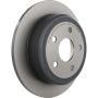 Brembo KT00847 Brembo ceramic brake pad and UV coated solid  brake disc kit