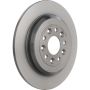 Brembo 08.B584.11 Brembo UV Coated Solid Brake Rotor