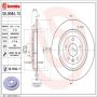 Brembo 08.B584.11 Brembo UV Coated Solid Brake Rotor