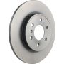 Brembo 08.B590.11 Brembo UV Coated Solid Brake Rotor