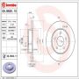 Brembo 08.B600.11 Brembo UV Coated Solid Brake Rotor