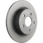Brembo 08.B601.11 Brembo UV Coated Solid Brake Rotor