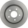 Brembo 08.B601.11 Brembo UV Coated Solid Brake Rotor