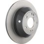 Brembo 08.B605.11 Brembo UV Coated Solid Brake Rotor