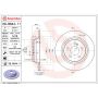 Brembo 08.B844.11 Brembo UV Coated Solid Brake Rotor
