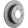 Brembo 08.C172.2X Premium UV Coated Rear Xtra Cross Drilled Brake Rotor