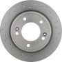 Brembo 08.C172.2X Premium UV Coated Rear Xtra Cross Drilled Brake Rotor