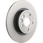 Brembo 08.C208.11 Brembo UV Coated Solid Brake Rotor