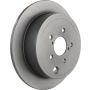 Brembo 08.C252.11 Brembo UV Coated Solid Brake Rotor