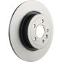 Brembo KT00823 Brembo ceramic brake pad and UV coated solid  brake disc kit