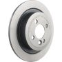 Brembo 08.C307.11 Brembo UV Coated Solid Brake Rotor