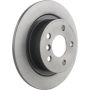 Brembo 08.C352.11 Brembo UV Coated Solid Brake Rotor