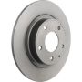 Brembo 08.C423.11 Brembo UV Coated Solid Brake Rotor