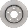 Brembo 08.C653.11 Brembo UV Coated Solid Brake Rotor