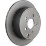 Brembo 08.C661.11 Brembo UV Coated Solid Brake Rotor