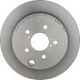 Brembo 08.C661.11 Brembo UV Coated Solid Brake Rotor