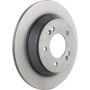Brembo 08.C823.21 Brembo UV Coated Solid Brake Rotor